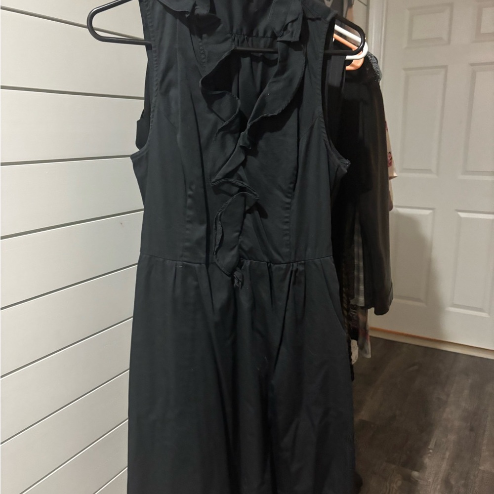 Express Black Midi Dress